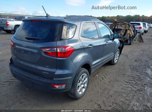 MAJ6S3GL9LC315751 2020 FORD ECOSPORT Серый Задняя правая четверть