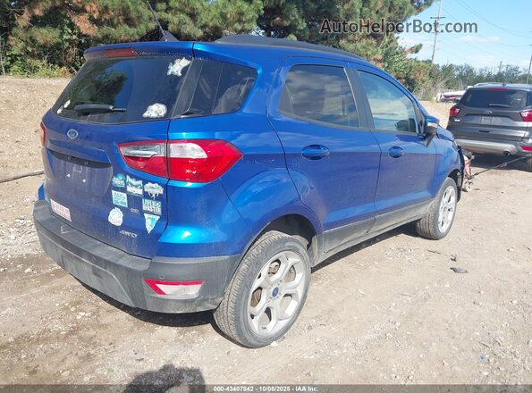 MAJ6S3GL9MC427404 2021 FORD ECOSPORT Blue Tył prawy