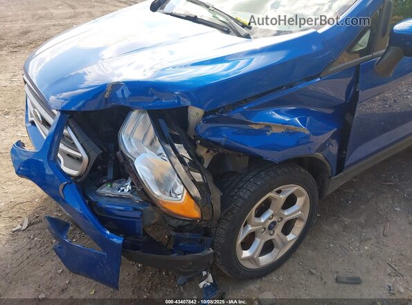 MAJ6S3GL9MC427404 2021 FORD ECOSPORT Blue Widok z przodu