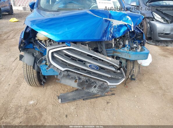 MAJ6S3GLXLC319680 2020 FORD ECOSPORT Blue Вид спереду