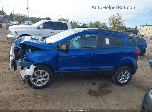 MAJ6S3GLXLC319680 2020 FORD ECOSPORT Blue Панорамний вид салону 360°