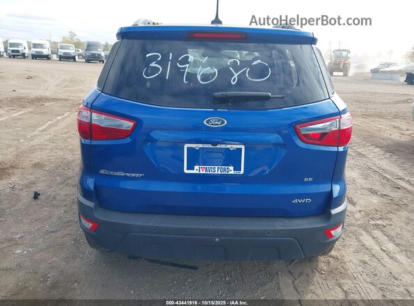 MAJ6S3GLXLC319680 2020 FORD ECOSPORT Blue 