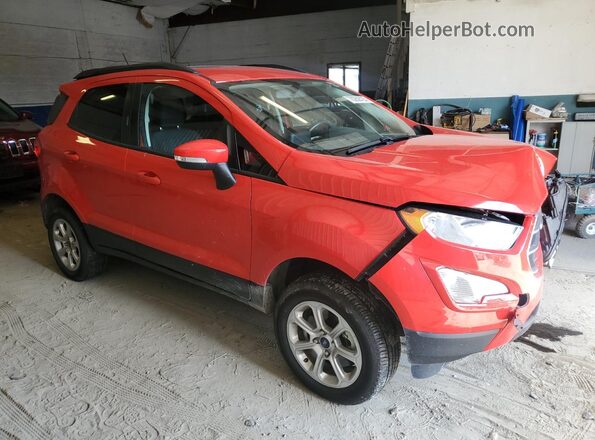 MAJ6S3GLXLC338830 2020 FORD ECOSPORT Red Front right