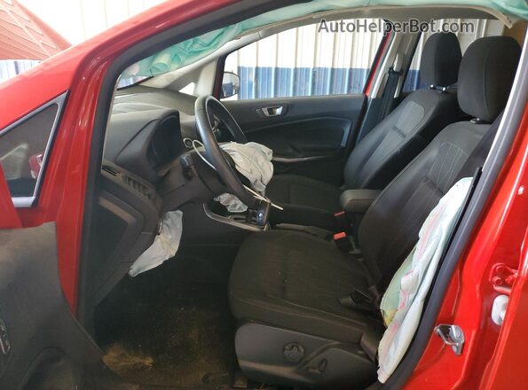 MAJ6S3GLXLC338830 2020 FORD ECOSPORT Red Front interior view