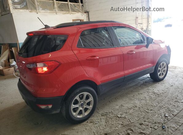 MAJ6S3GLXLC338830 2020 FORD ECOSPORT Red Rear right