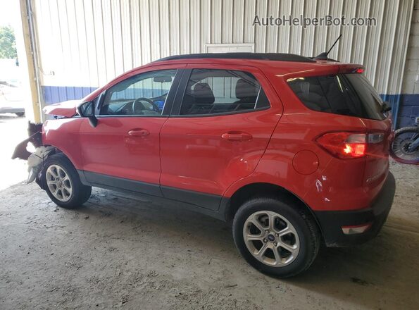 MAJ6S3GLXLC338830 2020 FORD ECOSPORT Red Rear left