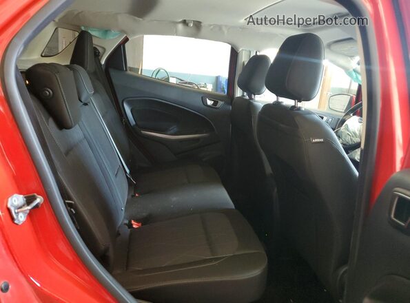MAJ6S3GLXLC338830 2020 FORD ECOSPORT Red Rear interior view