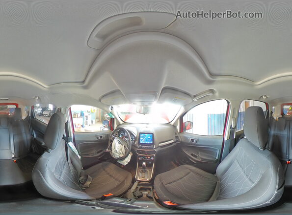 MAJ6S3GLXLC338830 2020 FORD ECOSPORT Red 360 interior view