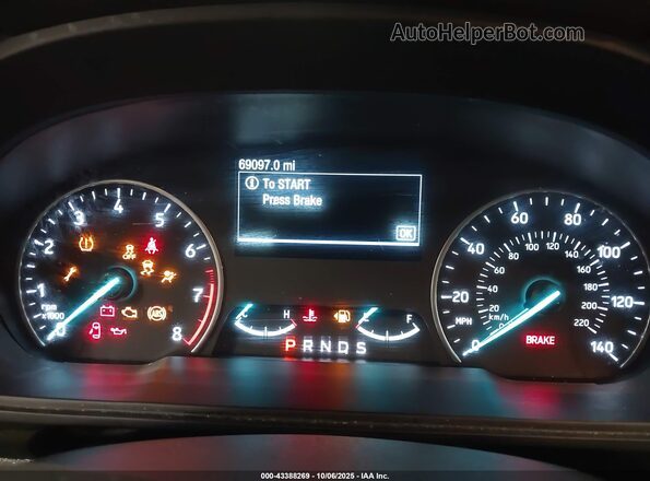 MAJ6S3GLXLC345180 2020 FORD ECOSPORT Серый Вид задних сидений