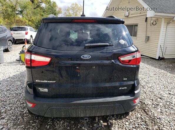 MAJ6S3GLXLC393536 2020 FORD ECOSPORT Черный Вид сзади