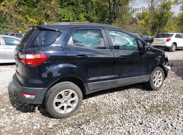 MAJ6S3GLXLC393536 2020 FORD ECOSPORT Черный Задняя правая четверть
