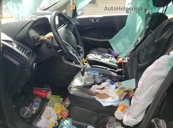 MAJ6S3GLXLC393536 2020 FORD ECOSPORT Черный Вид салона спереди