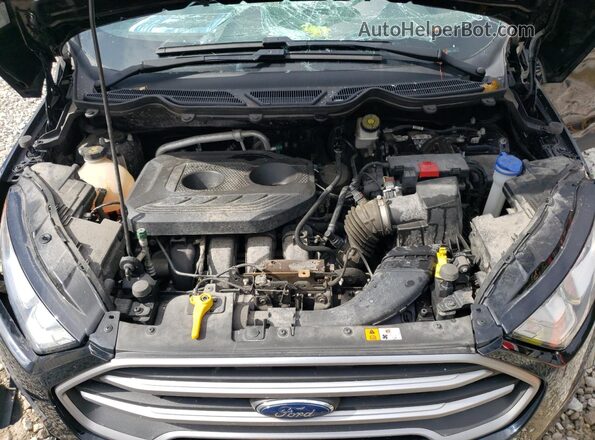 MAJ6S3GLXLC393536 2020 FORD ECOSPORT Черный Вид задней части салона
