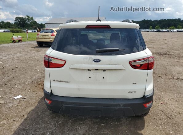 MAJ6S3GLXMC455082 2021 FORD ECOSPORT White Հետևի տեսք