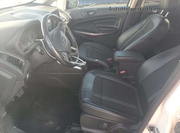 MAJ6S3JL2LC311629 2020 FORD ECOSPORT White Widok wnętrza z przodu