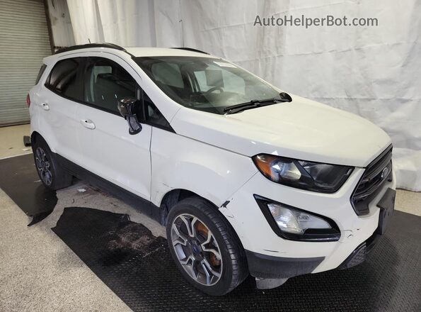 MAJ6S3JL2LC311629 2020 FORD ECOSPORT White Przód prawy