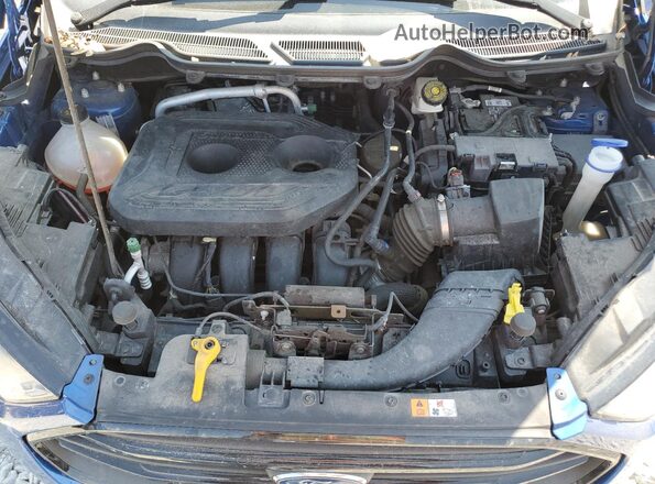 MAJ6S3JL4LC312989 2020 FORD ECOSPORT Blue Вид підкапотного простору
