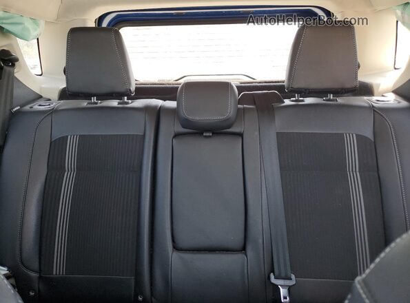MAJ6S3JL4LC312989 2020 FORD ECOSPORT Blue Вид задніх сидінь