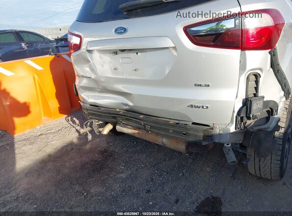 MAJ6S3JL4LC343191 2020 FORD ECOSPORT Silver Front view