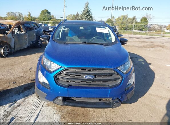MAJ6S3JL7MC405085 2021 FORD ECOSPORT Blue 