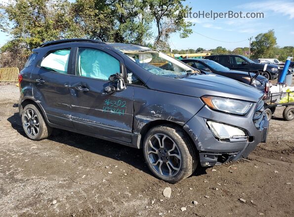 MAJ6S3JL9LC365302 2020 FORD ECOSPORT Серый Передняя правая четверть