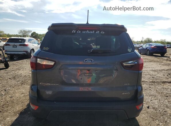 MAJ6S3JL9LC365302 2020 FORD ECOSPORT Серый Вид сзади