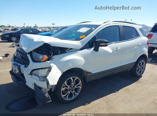 MAJ6S3JLXLC389933 2020 FORD ECOSPORT White Przód lewy