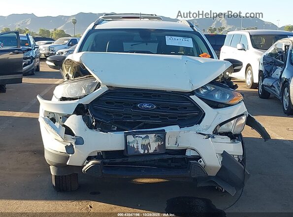 MAJ6S3JLXLC389933 2020 FORD ECOSPORT White Widok z przodu