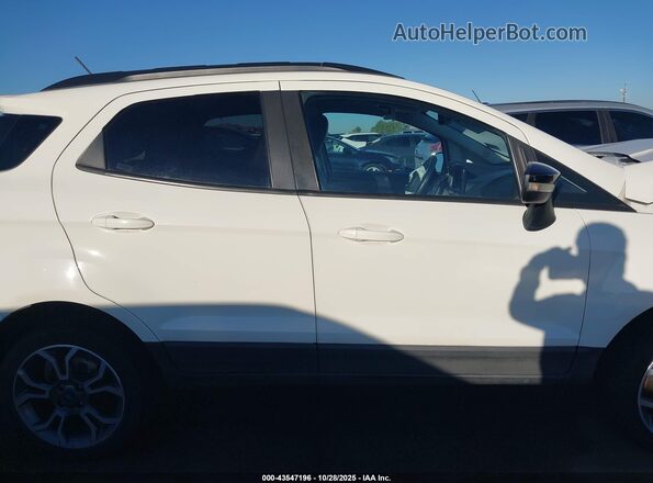MAJ6S3JLXLC389933 2020 FORD ECOSPORT White Widok wnętrza z tyłu