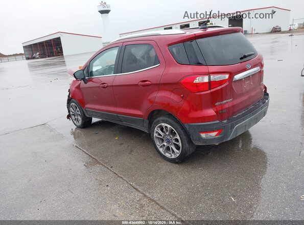 MAJ6S3KL0MC412541 2021 FORD ECOSPORT Red უკანა მარცხენა
