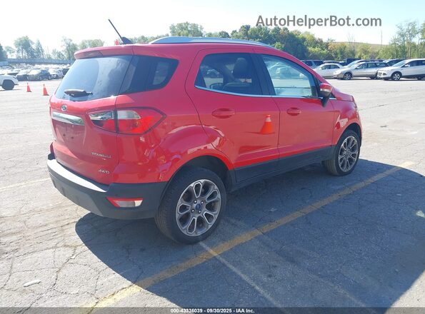 MAJ6S3KL2LC329630 2020 FORD ECOSPORT Red უკანა მარჯვენა
