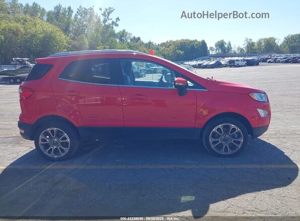 MAJ6S3KL2LC329630 2020 FORD ECOSPORT Red უკანა სალონის ხედი