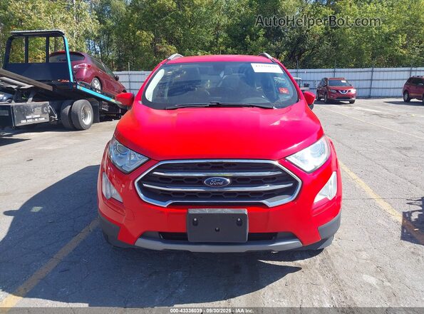 MAJ6S3KL2LC329630 2020 FORD ECOSPORT Red ხელსაწყოთა პანელის ხედი