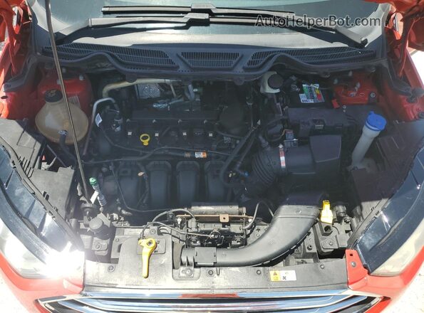 MAJ6S3KL6LC361657 2020 FORD ECOSPORT Красный Вид подкапотного пространства
