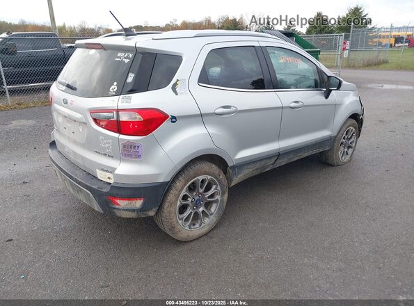 MAJ6S3KL7LC358492 2020 FORD ECOSPORT Silver Tył prawy