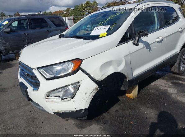MAJ6S3KL9MC401375 2021 FORD ECOSPORT Белый Вид спереди