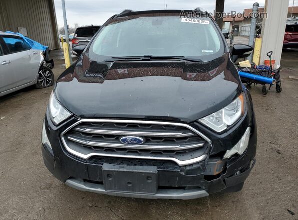 MAJ6S3KLXLC363170 2020 FORD ECOSPORT Black Widok z przodu