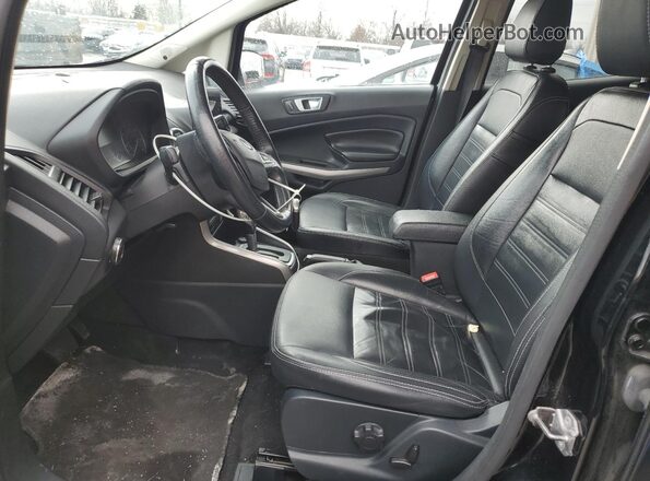 MAJ6S3KLXLC363170 2020 FORD ECOSPORT Black Widok wnętrza z przodu