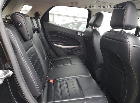 MAJ6S3KLXLC363170 2020 FORD ECOSPORT Black Widok wnętrza z tyłu