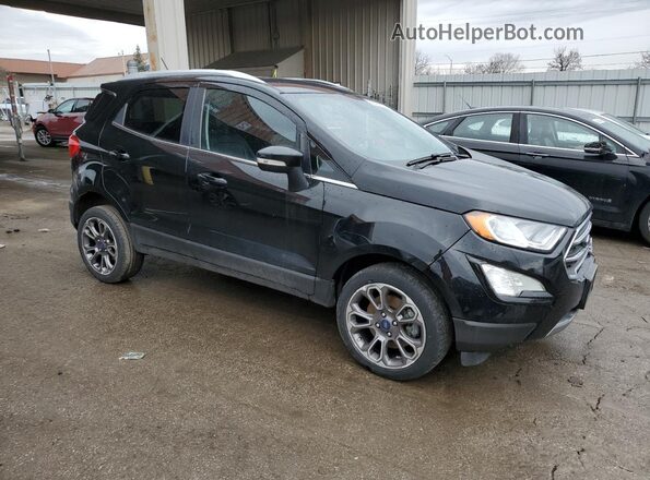 MAJ6S3KLXLC363170 2020 FORD ECOSPORT Black Przód prawy