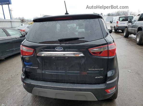 MAJ6S3KLXLC363170 2020 FORD ECOSPORT Black Widok z tyłu