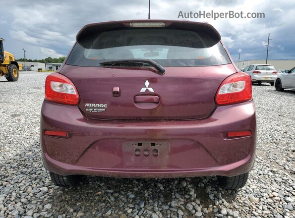 ML32A3HJ0LH005941 2020 MITSUBISHI MIRAGE Purple უკანა ხედი