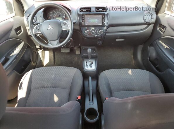 ML32A3HJ1KH014257 2019 MITSUBISHI MIRAGE Red Առջևի վահանակի տեսք