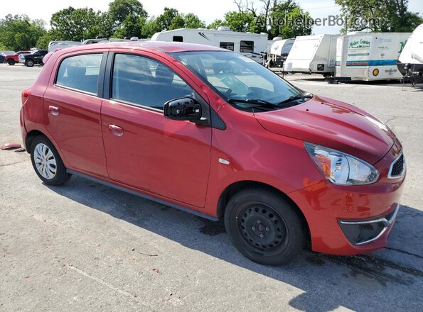 ML32A3HJ1KH014257 2019 MITSUBISHI MIRAGE Red Առջևի աջ