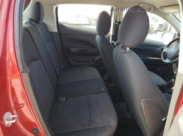 ML32A3HJ1KH014257 2019 MITSUBISHI MIRAGE Red Սալոնի հետևի տեսք