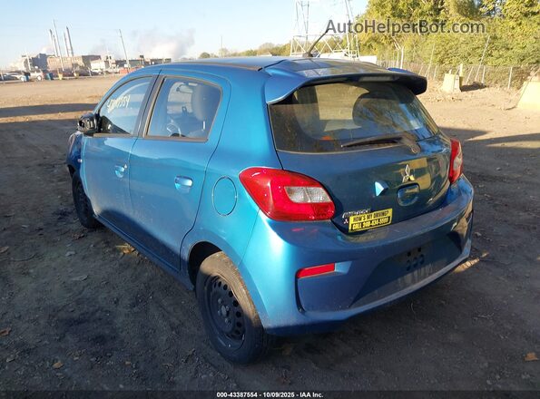 ML32A3HJ5LH005143 2020 MITSUBISHI MIRAGE Light Blue Задняя левая четверть