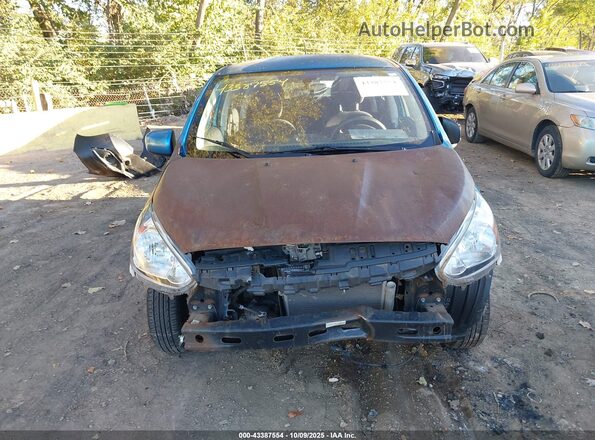ML32A3HJ5LH005143 2020 MITSUBISHI MIRAGE Light Blue Вид задней части салона