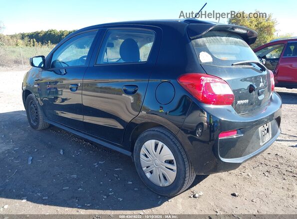 ML32A3HJ6LH004549 2020 MITSUBISHI MIRAGE Black უკანა მარცხენა