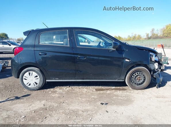 ML32A3HJ6LH004549 2020 MITSUBISHI MIRAGE Black უკანა სალონის ხედი