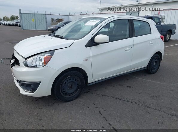 ML32A3HJ7LH003331 2020 MITSUBISHI MIRAGE White Vista tres cuartos delantera izquierda